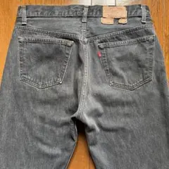 希少【80s】Levi's 501 USA製 ハチマル 先染めブラック W34