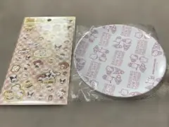 サンリオキャラクターズ メラミンプレート　シールセット
