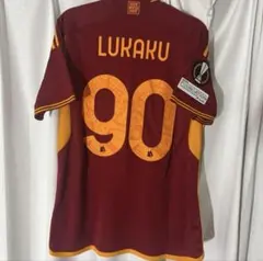 エイブラハム サイン入り ASローマ　選手支給品ユニフォーム ASローマメンズホームシャツジャージーユニフォーム