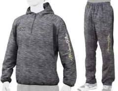 ミズノプロ 野球 上下セットOサイズ　トレーニングウェア セットアップ