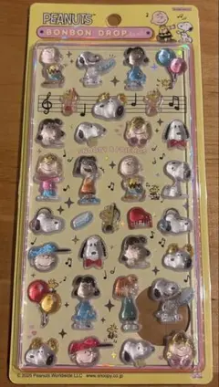 正規品⭐︎ボンボンドロップシール　スヌーピー&フレンズ