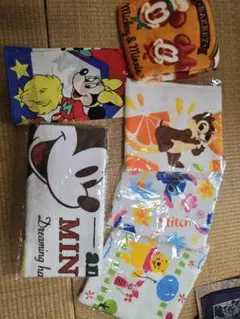 ミッキー・ミニー・チップ・デール タオルセット