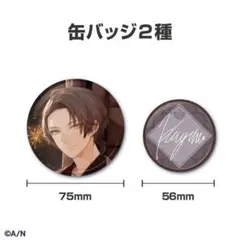 加賀美ハヤト にじさんじ 誕生日 2022 缶バッジ グッズ セット 2