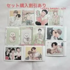 11枚 鬼上司・獄寺さんは暴かれたい 鬼暴展 ぱしゃこれ クリアシート