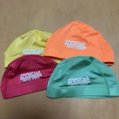 セントラルスイミングキャップ４点セット　Lサイズ