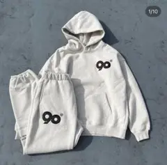 9090 Logoセットアップ（oatmeal） 上 下Mサイズ