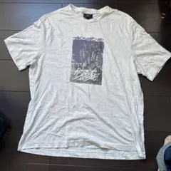 本日限定❗️H&M プリントTシャツ Lサイズ ホワイト