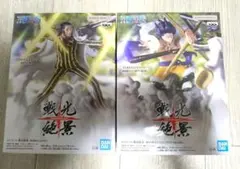 ワンピースフィギュア戦光絶景2体セットボルサリーノ＆ルフィ ギア4