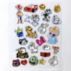 ボンボンドロップシール　プチドロップステッカー　ディズニー　おすそわけ