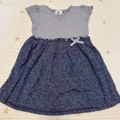 parentsdream ペアレンツドリーム♡95cm花柄切替ワンピースのサムネイル