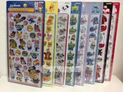 国内正規品ディズニーのボンボンドロップシール8枚セット