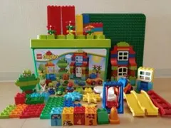 【LEGO Duplo】 10580と基礎板　特大　緑2304、その他まとめ売り