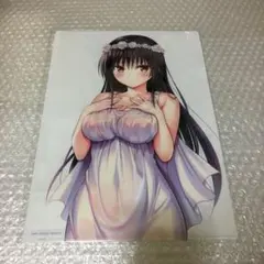 To LOVEる-とらぶる-15周年記念原画展 A4クリアファイル 古手川唯