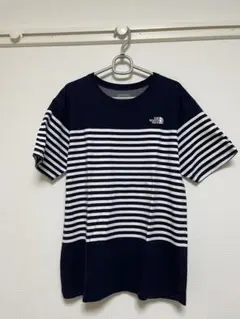 THE NORTH FACE XL ストライプ Tシャツ