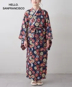 HELLO.SANFRANCISCO マルチWay 浴衣 ワンピース 花柄