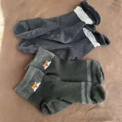 靴下　2足セット　中古　使用済み　くつ下