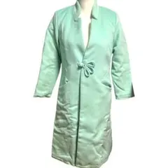 冬物SALE❣️ ロングコート グリーン レディースコート レディースロングコート