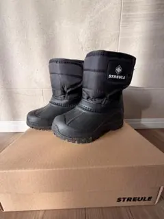 STREULE 子ども用スノーブーツ ブラック