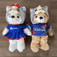 ヴァンフォーレ甲府　ご当地ベア　ヴァン君　フォーレちゃんセット