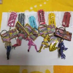 ジョジョの奇妙な冒険　台詞付き キーホルダー６個セット