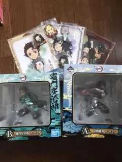 鬼滅の刃　一番くじ　A賞　B賞　フィギュア　おまけセット
