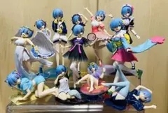 Re:ゼロから始める異世界生活　レム　プライズフィギュア12点➕アクリルボックス