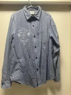 ステューシー stussy シャンブレーシャツ 00年代 m