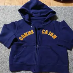 COMME CA ISM フード付き長袖パーカー