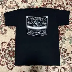 USA製　ベイサイド　企業　ピクニック　アート　ブラック　古着　Tシャツのサムネイル