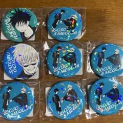 呪術廻戦 缶バッジ 伏黒恵 五条悟