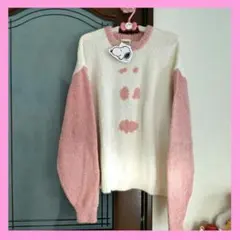 スヌーピールームウェア　モコモコ　スヌーピートレーナー　スヌーピー