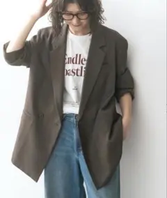 Spick & Span】TWギャバジン2Bジャケット ネイビー ジャケット - メルカリ
