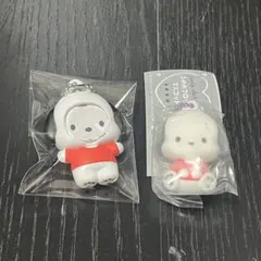 サンリオ　フォトフレームマスコット2 ポチャッコ　ふわわフロッキーマスコット