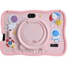 キッズタブレット ピンク カバー付き 子供用 Android14 7インチ - メルカリ