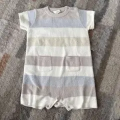 gelato pique ストライプ ベビーパジャマ