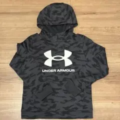 UNDER ARMOUR 迷彩柄 フード付きパーカー YL/JG/G