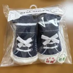 新品未使用　petit main ベビー靴下　スニーカー　ソックス