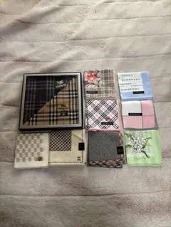 Burberry ハンカチセット 10枚