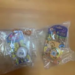 たまごっち　ストラップ、リング　２個セット