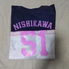 西武ライオンズ.西川愛也ユニフォームJILL byJILLSTUART.Lサイズ