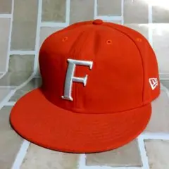 日本ハムファイターズ　ニューエラ　キャップ　オレンジ