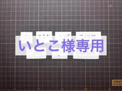 いとこ様専用　ステッカー2枚