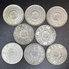 3-3532 日本　竜五十銭　銀貨4枚　他2枚 3-3532 日本 竜五十銭 銀貨4枚 他2枚 - メルカリ