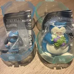 ポケモン　まんぷくぱくぱくマスコット4 ２種セット　リオル　カビゴン