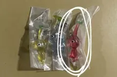ピクミン　ガチャガチャ　めじるしアクセサリー　赤ピクミン