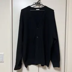 GU カーディガン　黒　サイズL