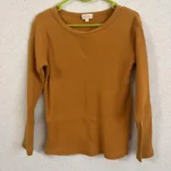 HushHush 長袖カットソー 120 マスタード