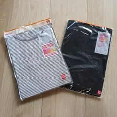 ユニクロ　HEATTECH ストライプシャツ 90サイズ
