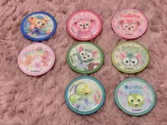 ダッフィー&フレンズ　カラフルハピネス20周年ワッペン