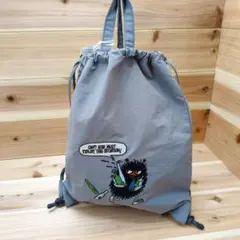 未使用　新品　ムーミン 刺繍 2wayトート リュック ナップサック 軽　撥水